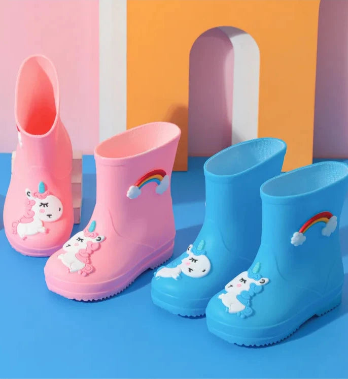 PVC Non slip Rain Boots for children multivariant RocketBaby USA