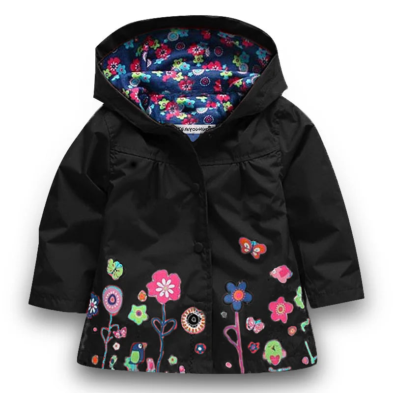 Chaqueta impermeable con capucha para niños Multivariante