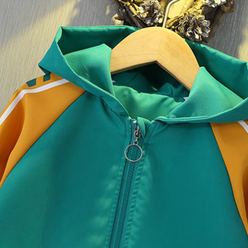 Sport Jacket with Hood for Children