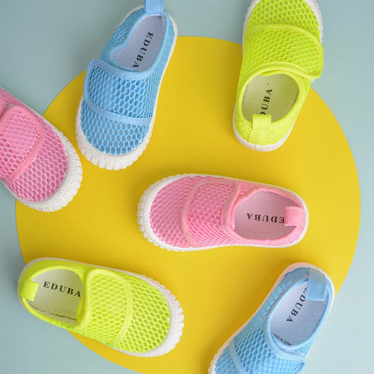 Breathable Anti-slip Mesh Sneakers for children multivariant