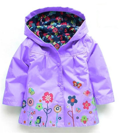 Chaqueta impermeable con capucha para niños Multivariante