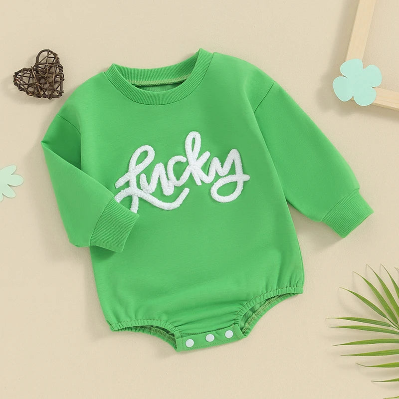 Sudadera con cierre de pelele "Lucky"