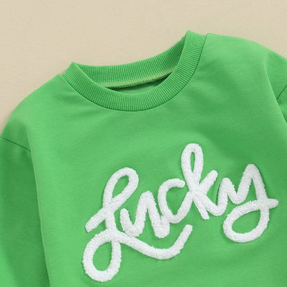 Sudadera con cierre de pelele "Lucky"