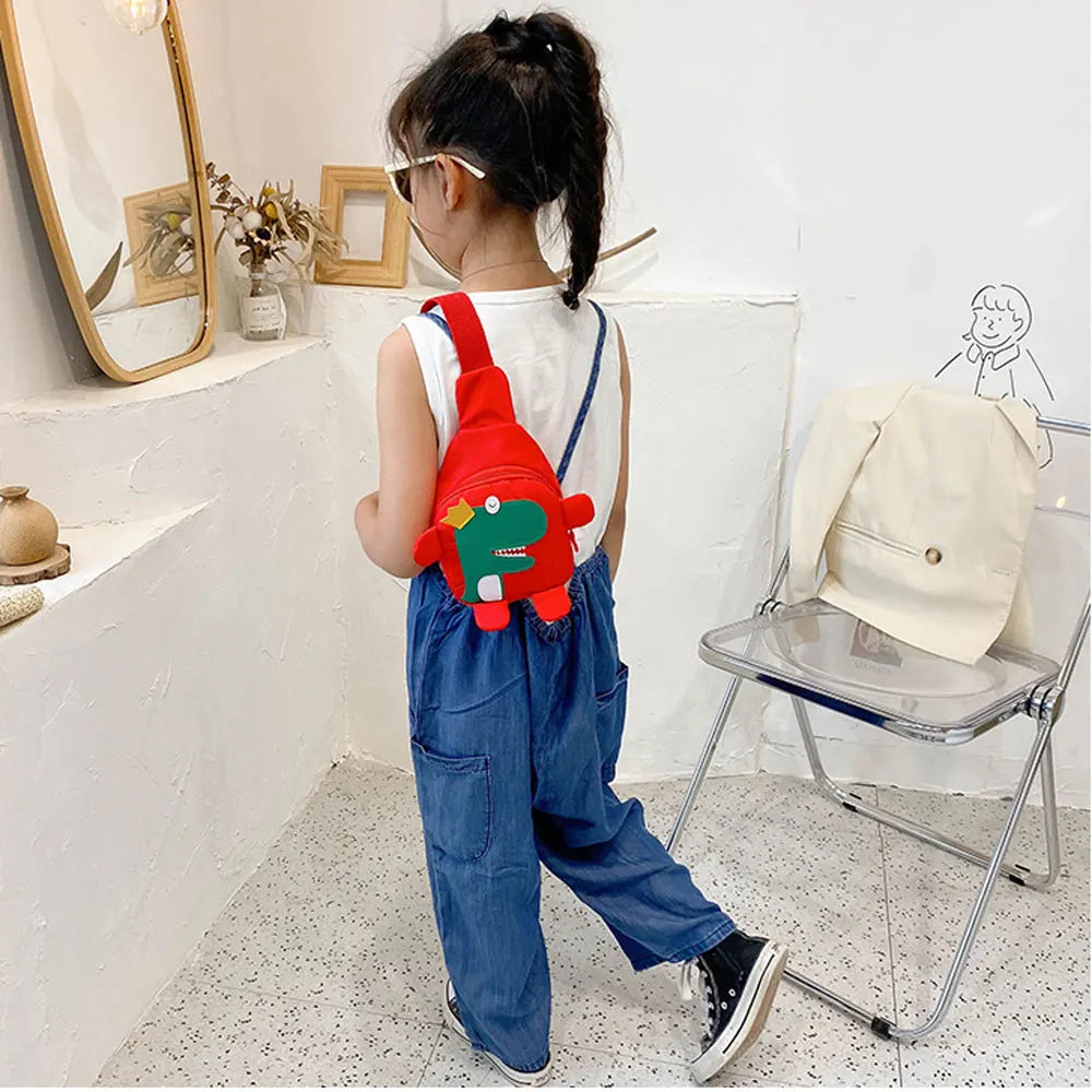 Shoulder Backpack Dino for Children Multivariant