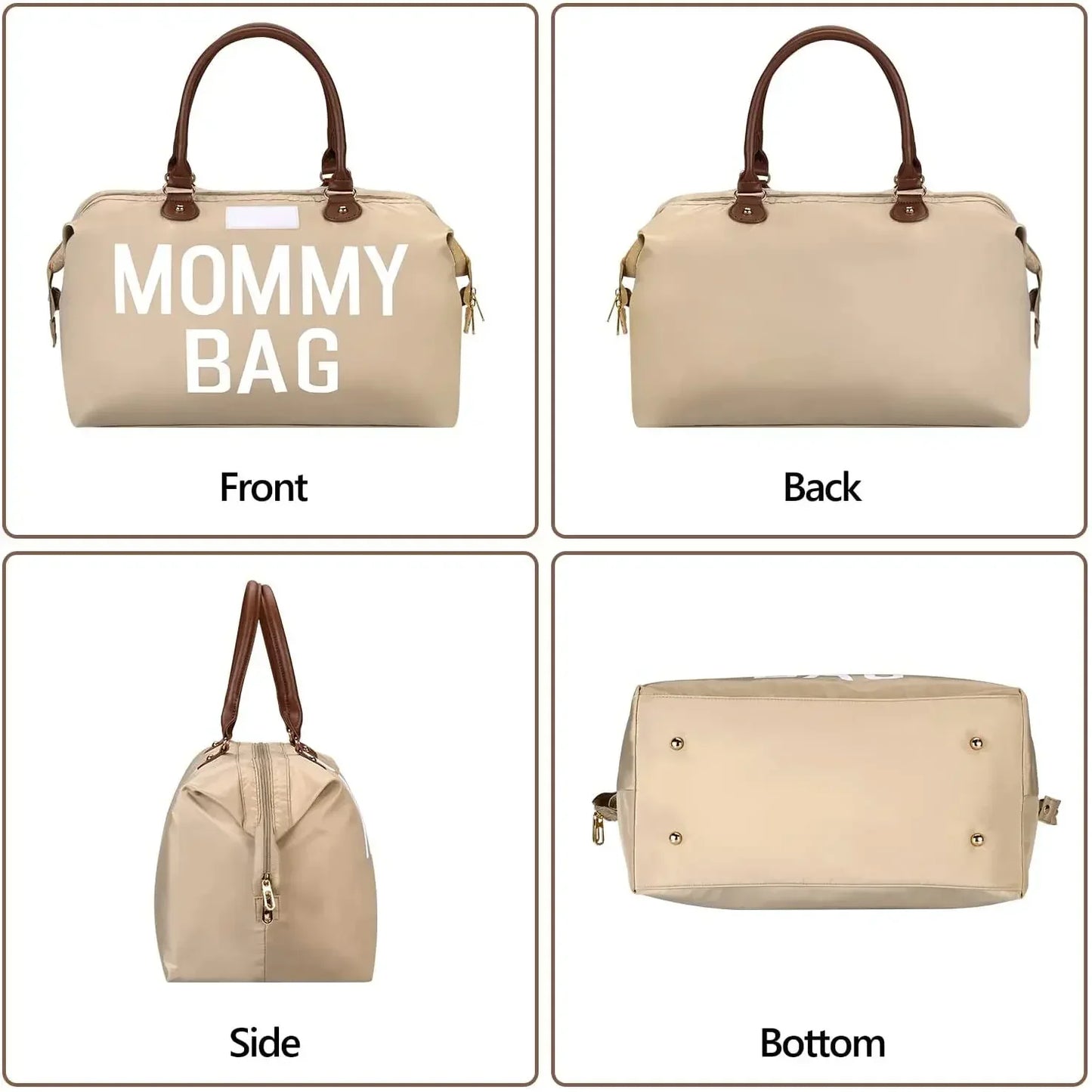 Bolso Pañalera "Mommy Bag" con Accesorios Multivariante