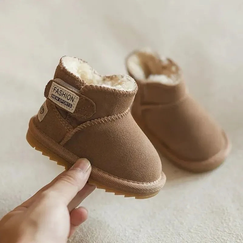 Botas Acolchadas Antideslizantes con Velcro para Niños Multivariante