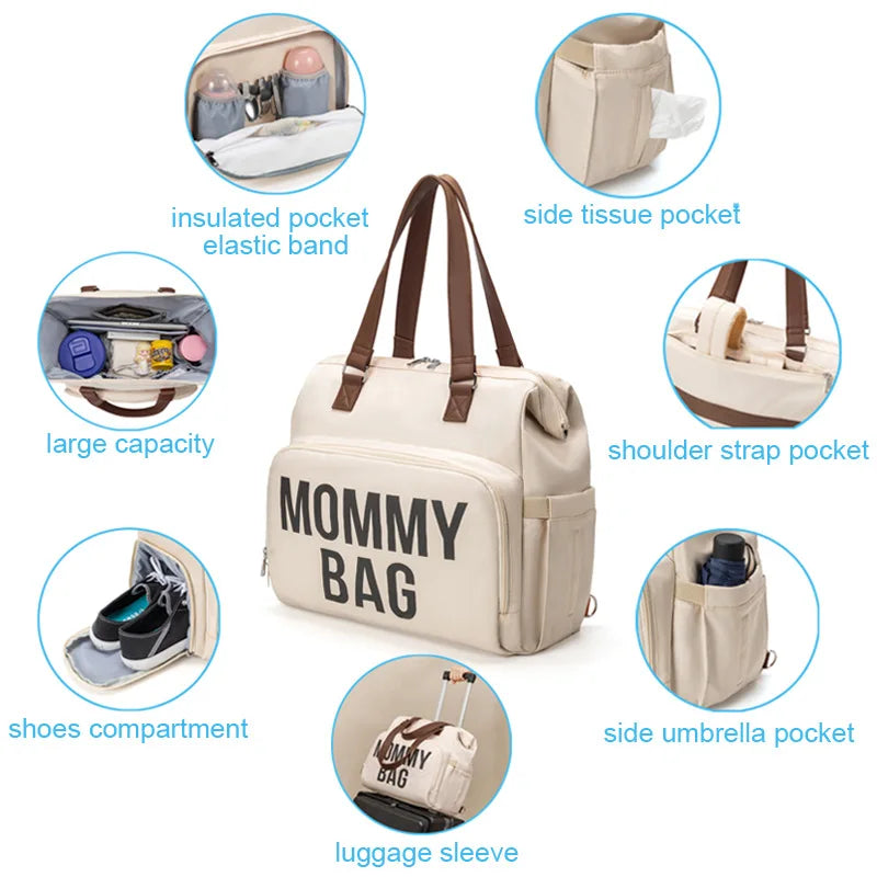 Bolsa de pañales "Mommy Bag" Multivariante