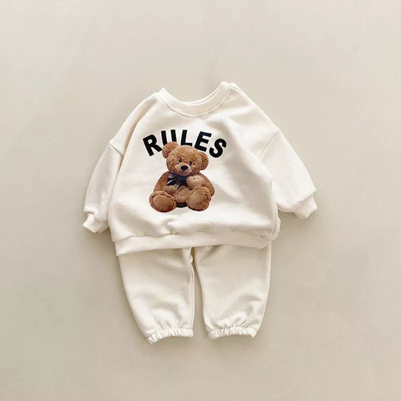 Pants and Sweatshirt Set "Bear Rules"