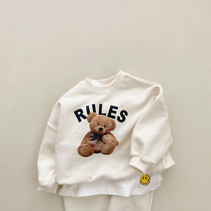 Set Pantaloni e Felpa "Bear Rules" 