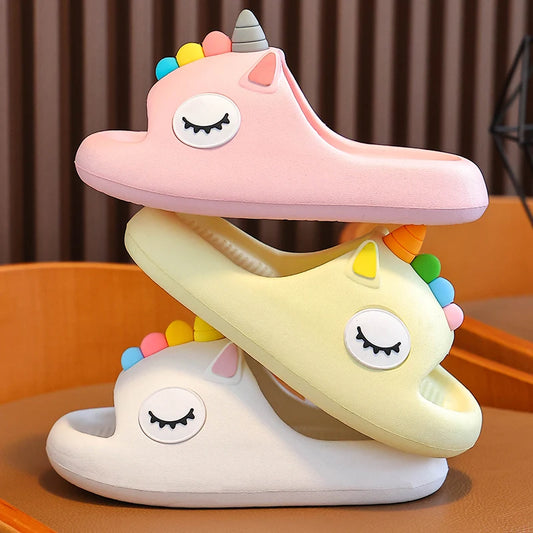 Non-slip Slippers "Sleepy Unicorn" for Children multivariant