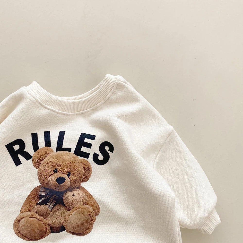 Set Pantaloni e Felpa "Bear Rules" 