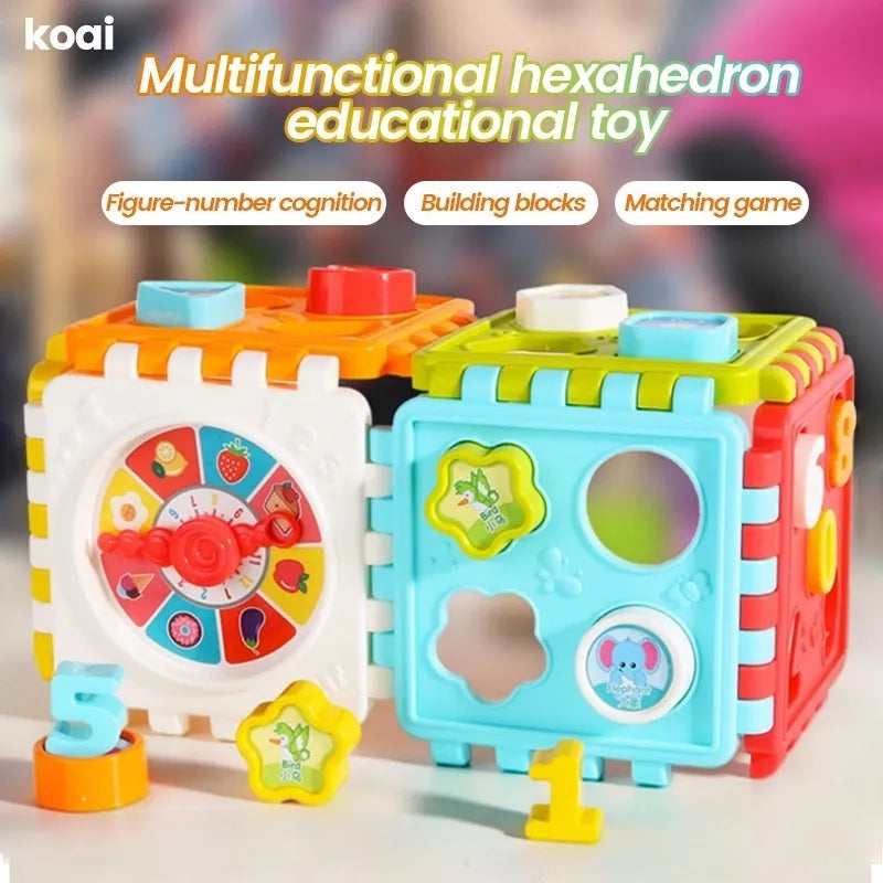 Puzzle Cube Cognitive Toy for Children