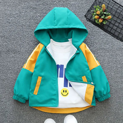 Sport Jacket with Hood for Children