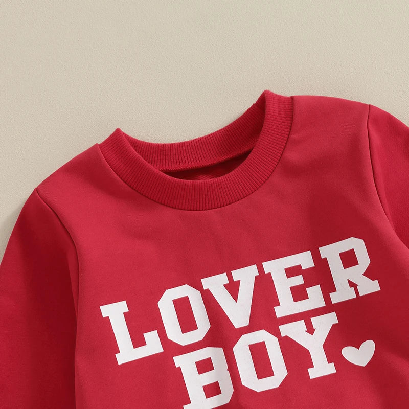 Pants and Sweatshirt Set for children "Lover Boy"