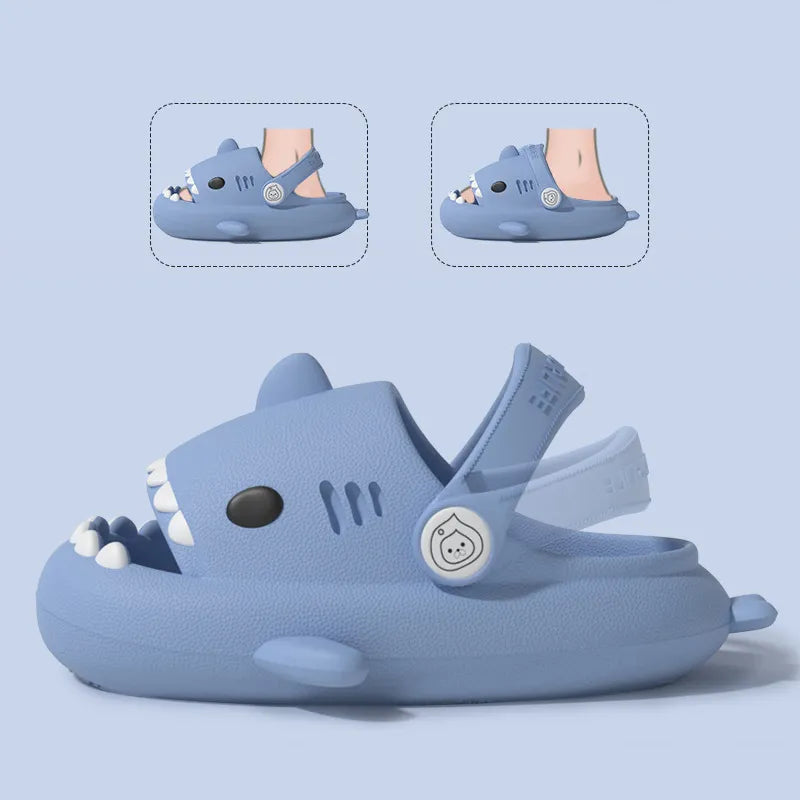 Pantuflas Eva Shark Antideslizantes para Niños Multivariante