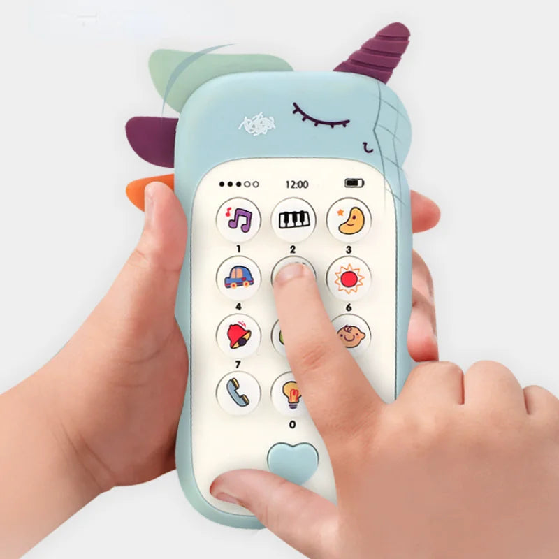 Baby Phone Toy with teether multivariant