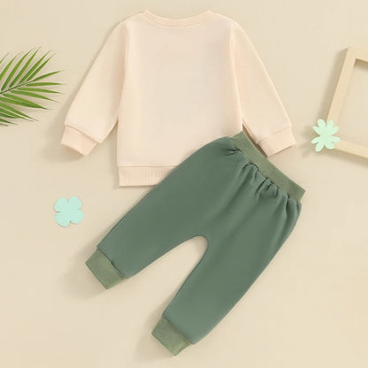 Pants and Sweatshirt Set for children "Lucky" square