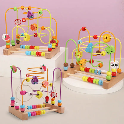 Wooden Maze Toy for children multivariant