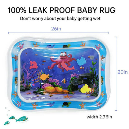 Inflatable play mat with water for children multivariant