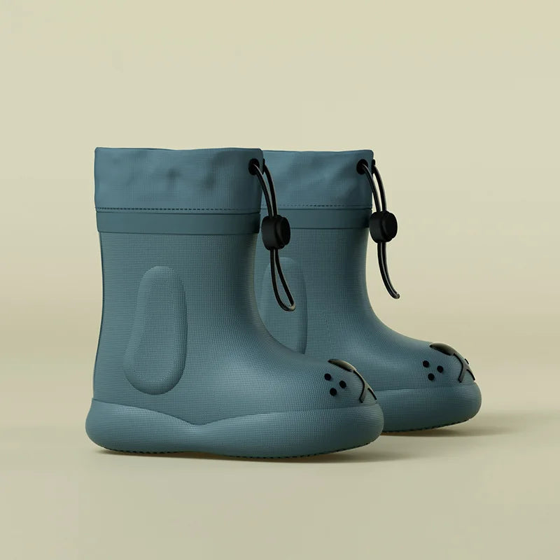 Botas de lluvia para niños multivariante.