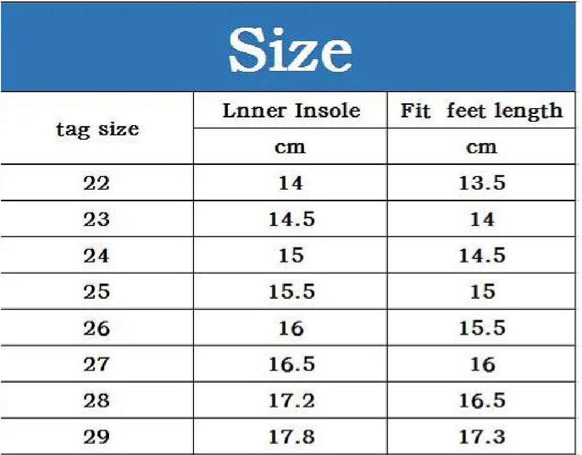 Zapatos de gelatina para niños multivariante