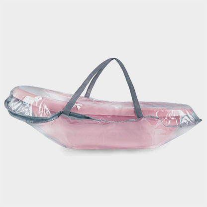 Set Bagnetto Regalo con Vaschetta Zebra Baby Pink