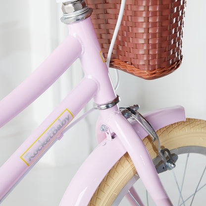 Bicicleta de diseño de 16 pulgadas, color rosa Candy