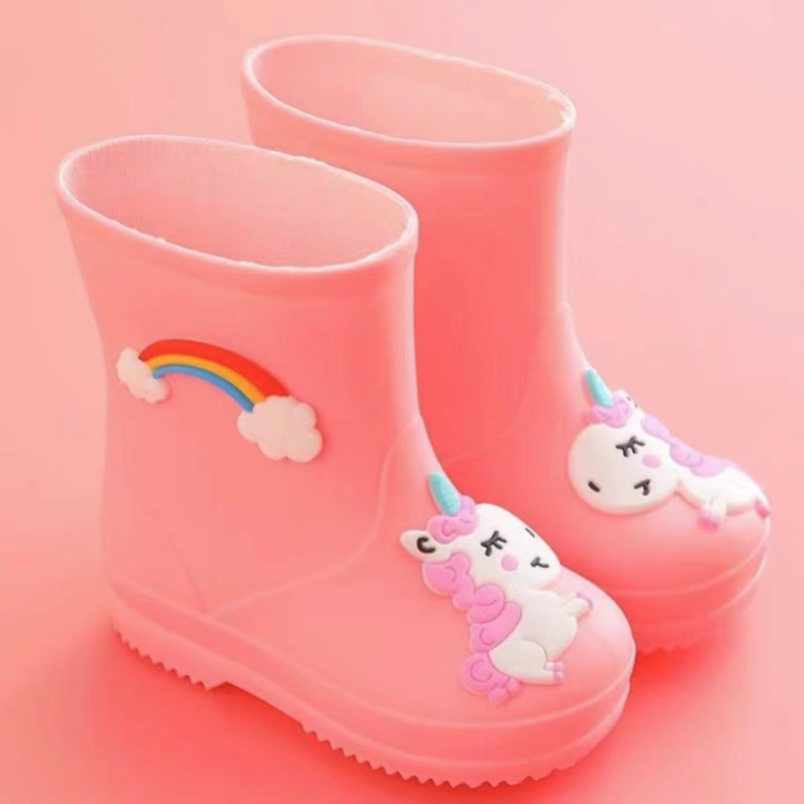 Botas de lluvia niños unicornio