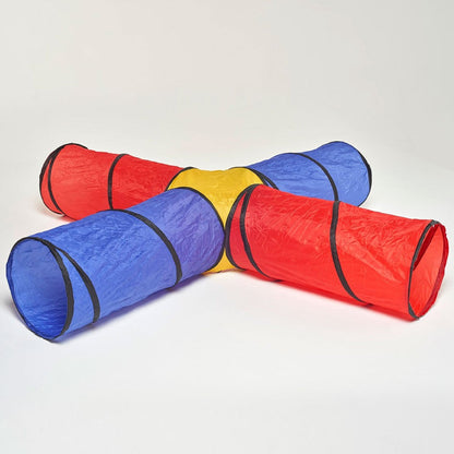 Play Tunnel Pop Up Red and Blue