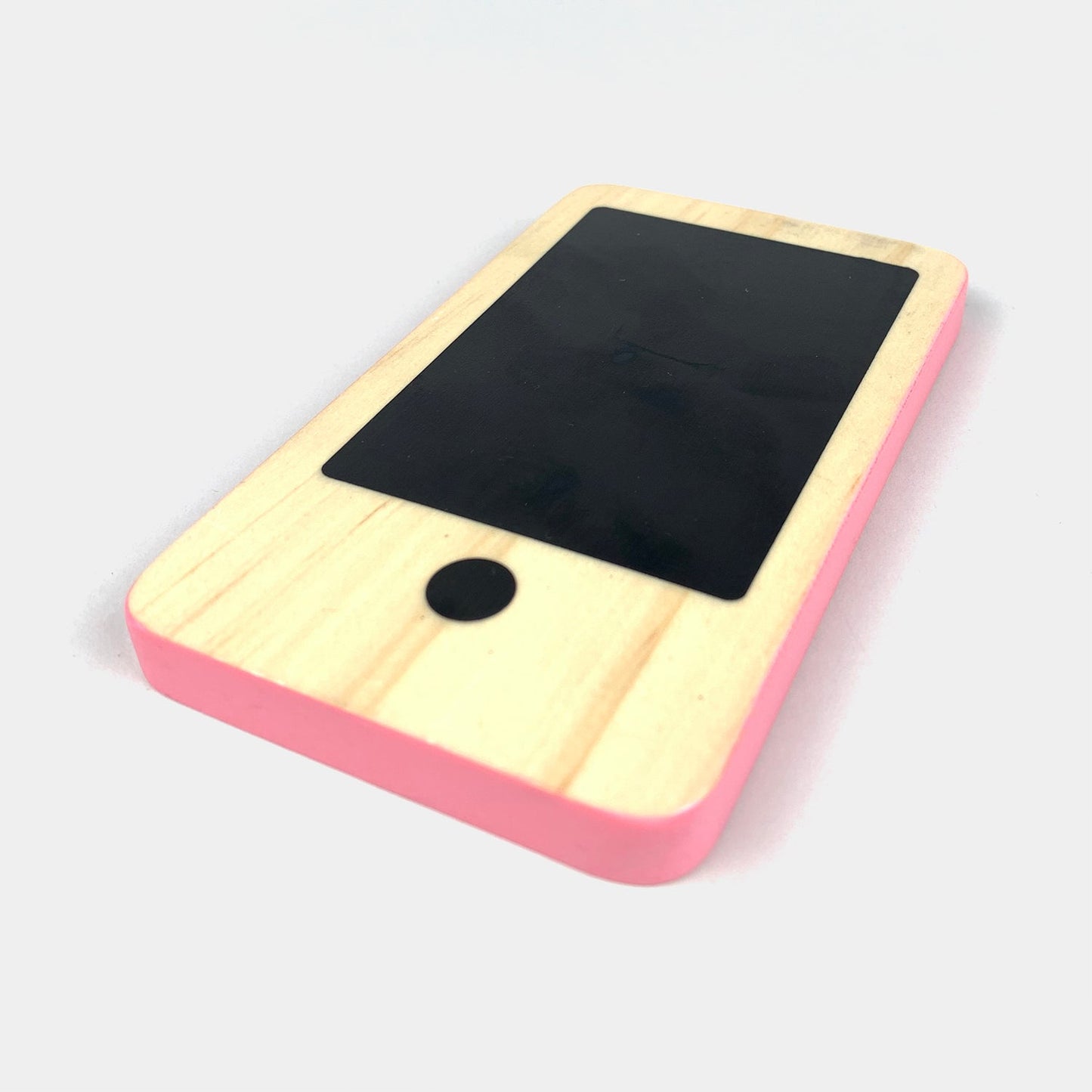 RocketPhone Móvil Juguete de Madera Rosa