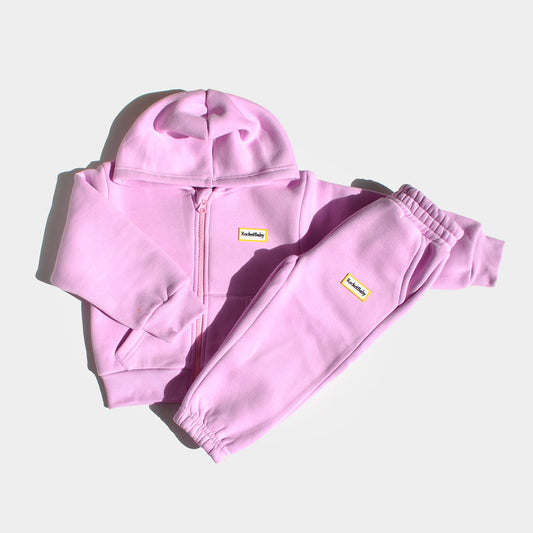 Hoodie and Sweatpant Set Pink