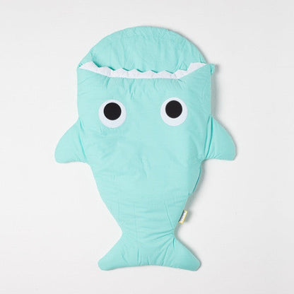 Sleeping Bag Whale Green Mint