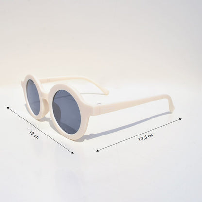 Gafas de Sol Bebé y Niños Blanco Leche