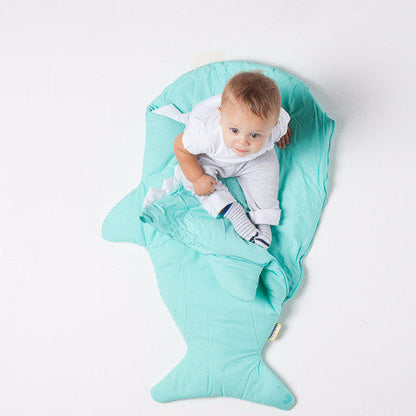 Sleeping Bag Whale Green Mint