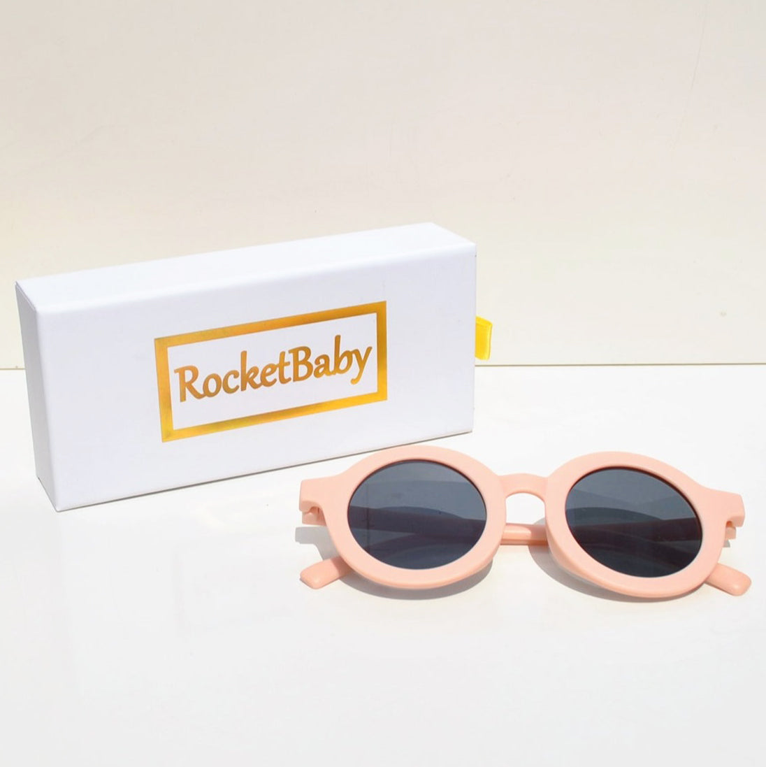 Gafas de Sol Bebé y Niños Rosa Claro